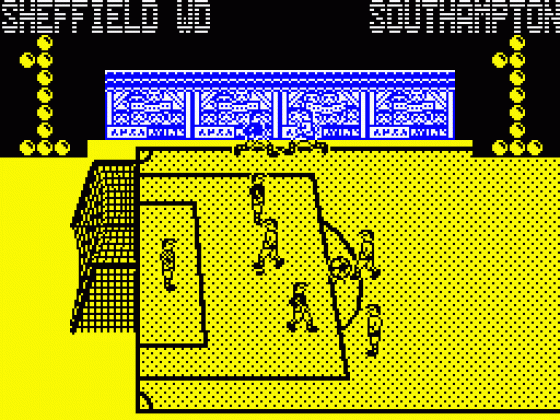 Advanced Soccer Simulator Screenshot 13 (Spectrum 48K/128K/+2)