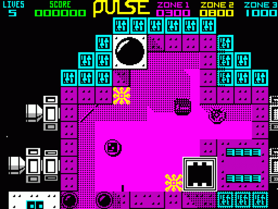 Pulse Warrior Screenshot 1 (Spectrum 48K/128K/+2)