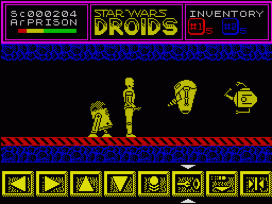 Star Wars Droids Screenshot 1 (Spectrum 48K)