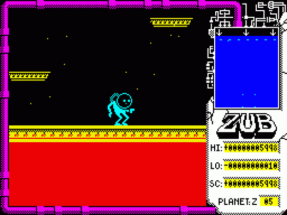 Zub Screenshot 17 (Spectrum 48K/128K)