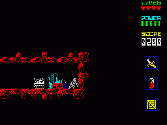 Robot 1 In The Planet Of Death Screenshot 16 (Spectrum 48K/128K/+2/+3)