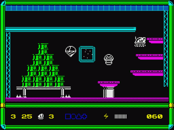 Robot 1 In The Ship Of Doom Screenshot 15 (Spectrum 128K)