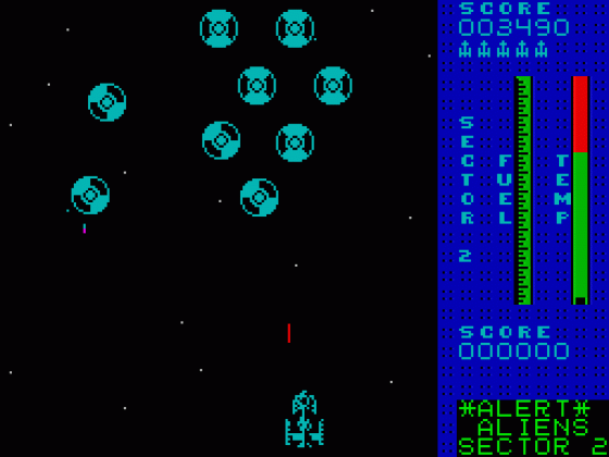 Astro Blaster Screenshot 16 (Spectrum 48K/128K)