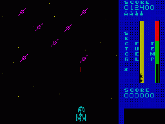 Astro Blaster Screenshot 29 (Spectrum 48K/128K)