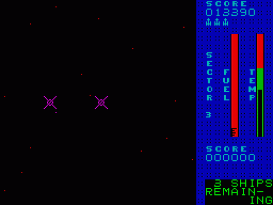 Astro Blaster Screenshot 30 (Spectrum 48K/128K)