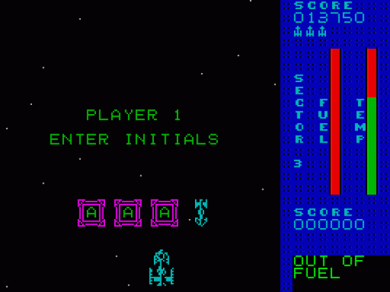 Astro Blaster Screenshot 31 (Spectrum 48K/128K)