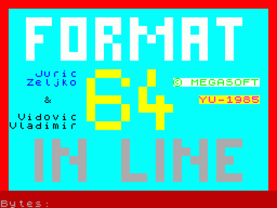 Format 64 In Line