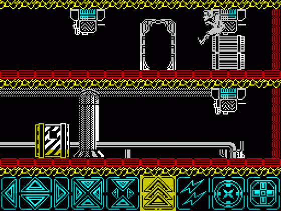 Obliterator Screenshot 7 (Spectrum 48K/128K)