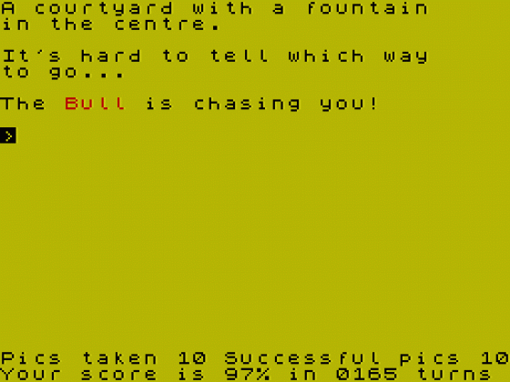 Terrormolinos Screenshot 52 (Spectrum 48K/128K)