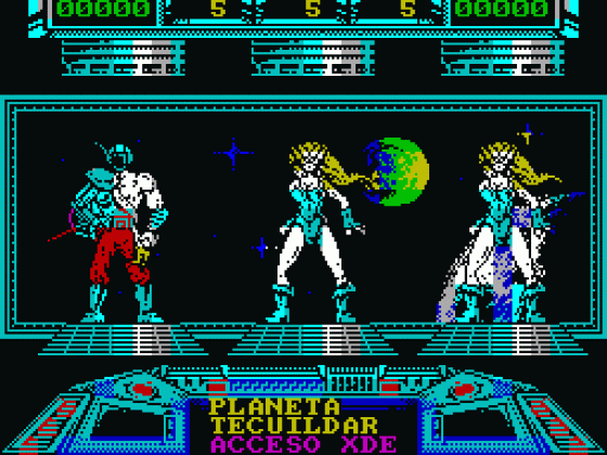 Space Smugglers Screenshot 1 (Spectrum 48K)