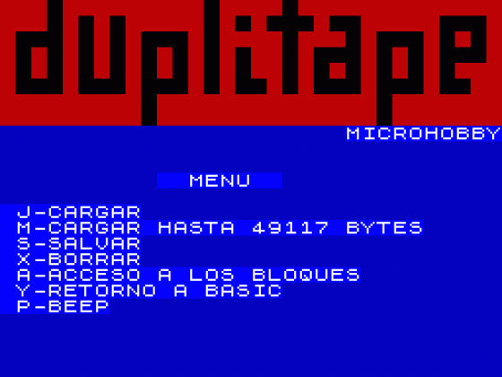 Duplitape Screenshot