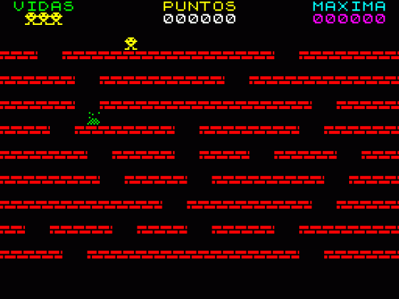 Gonuffos Screenshot 1 (Spectrum 48K)