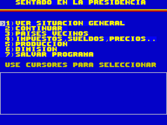 El Presidente Screenshot