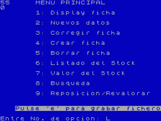 Control de Stocks