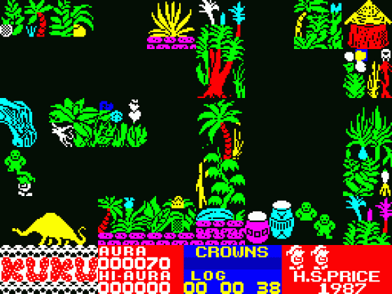 Ku-Ku Screenshot 1 (Spectrum 48K)