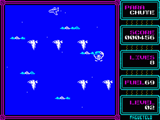 Parachute Screenshot 10 (Spectrum 48K/128K/+2/+3)