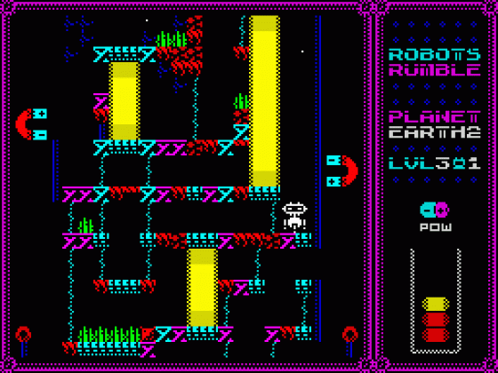 Robots Rumble Screenshot 10 (Spectrum 48K/128K/+2/+3)