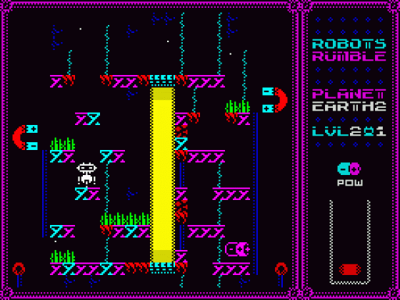 Robots Rumble Screenshot 12 (Spectrum 48K/128K/+2/+3)