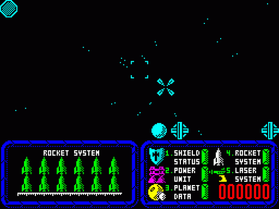 Battle Of The Planets Screenshot 1 (Spectrum 48K)