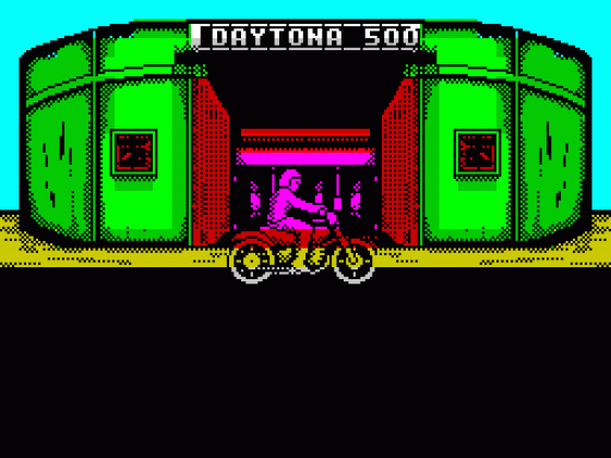 Days Of Thunder Screenshot 13 (Spectrum 48K/128K)