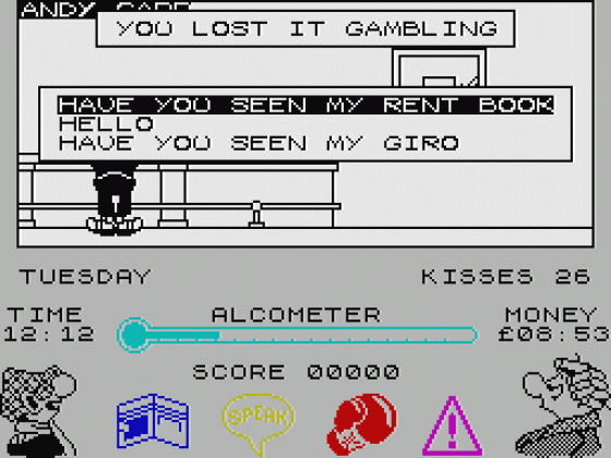 Andy Capp Screenshot 45 (Spectrum 48K/128K/+2/+3)