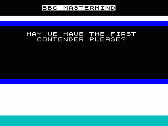 BBC Mastermind