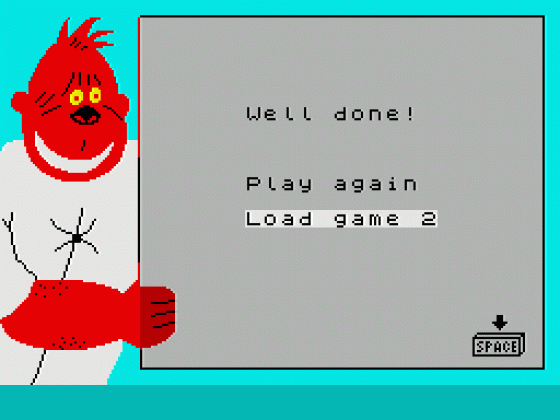 The Giddy Game Show Screenshot 10 (Spectrum 48K)