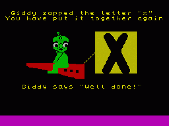 The Giddy Game Show Screenshot 38 (Spectrum 48K)