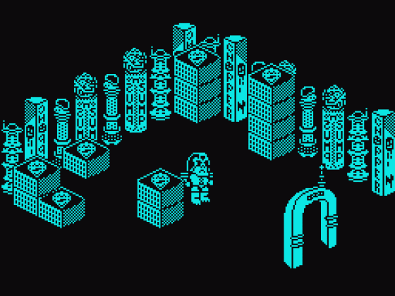 Dredd Over Eels Screenshot 9 (Spectrum 48K/128K/+2/+3)