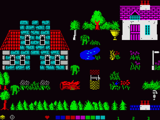 Balachor's Revenge Screenshot 5 (Spectrum 48K/128K)