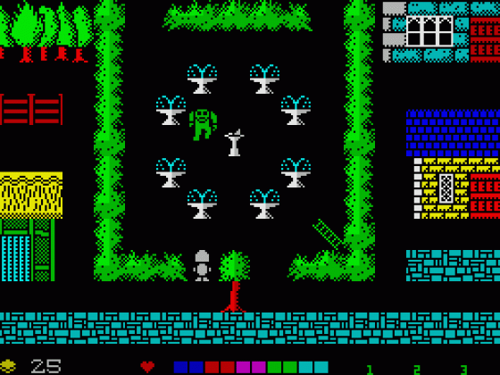 Balachor's Revenge Screenshot 10 (Spectrum 48K/128K)