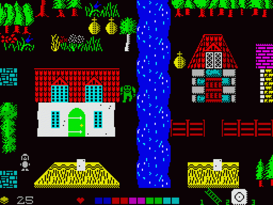 Balachor's Revenge Screenshot 17 (Spectrum 48K/128K)