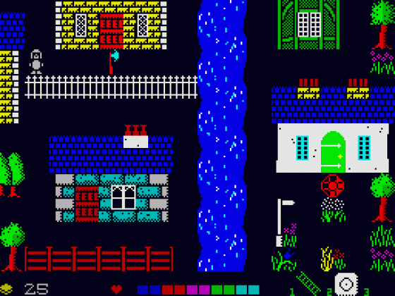 Balachor's Revenge Screenshot 18 (Spectrum 48K/128K)