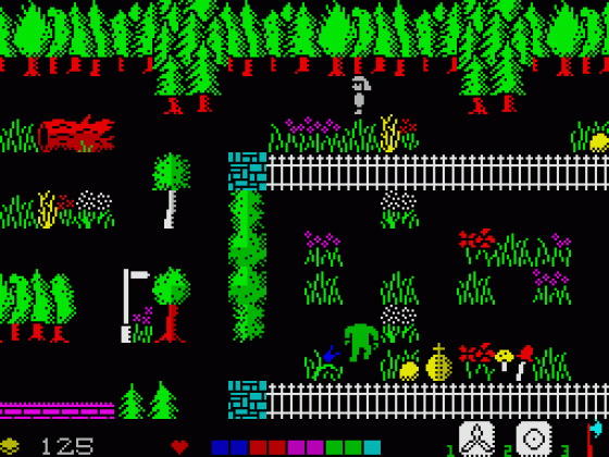 Balachor's Revenge Screenshot 22 (Spectrum 48K/128K)