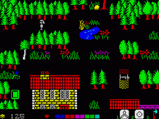 Balachor's Revenge Screenshot 23 (Spectrum 48K/128K)