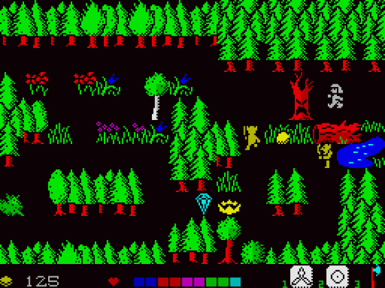 Balachor's Revenge Screenshot 24 (Spectrum 48K/128K)