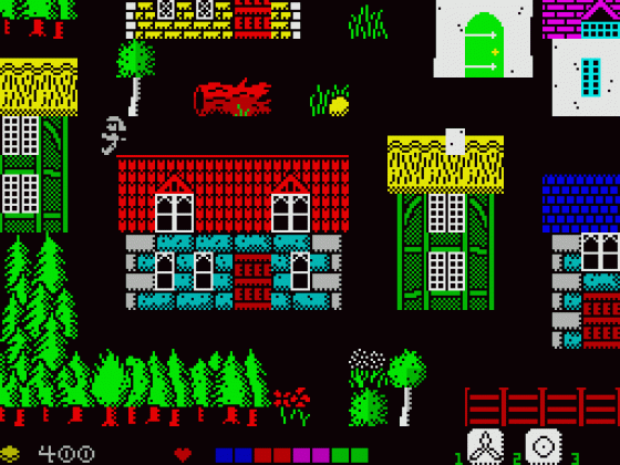 Balachor's Revenge Screenshot 46 (Spectrum 48K/128K)