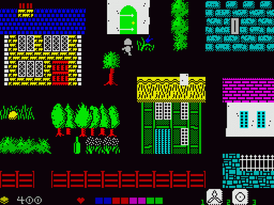 Balachor's Revenge Screenshot 48 (Spectrum 48K/128K)