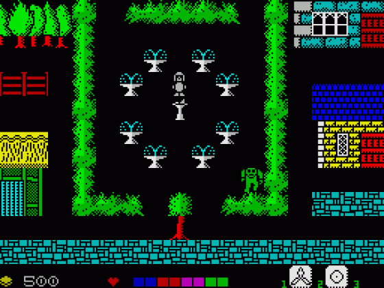 Balachor's Revenge Screenshot 56 (Spectrum 48K/128K)