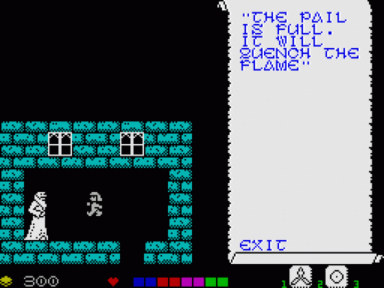 Balachor's Revenge Screenshot 61 (Spectrum 48K/128K)