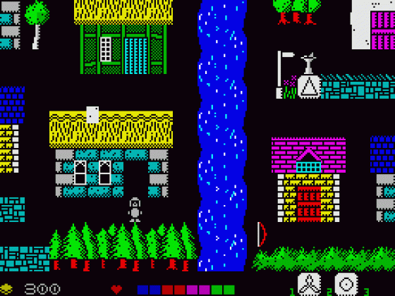 Balachor's Revenge Screenshot 62 (Spectrum 48K/128K)