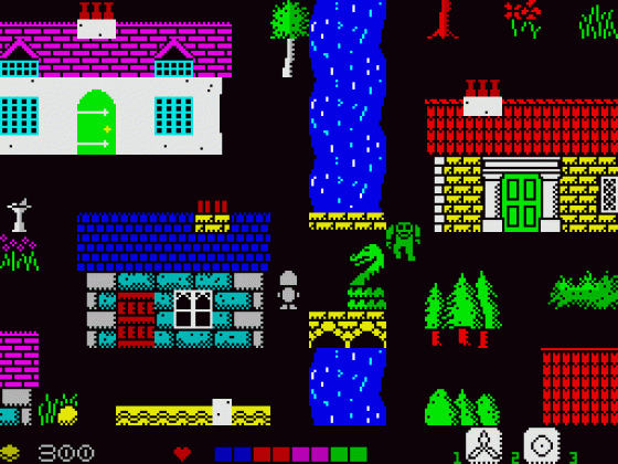 Balachor's Revenge Screenshot 63 (Spectrum 48K/128K)