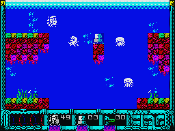 Aquanoids Screenshot 10 (Spectrum 48K/Plus)