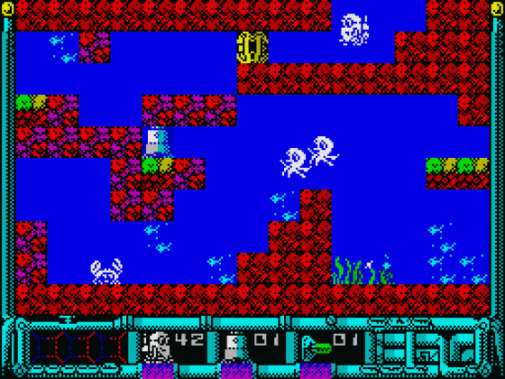 Aquanoids Screenshot 19 (Spectrum 48K/Plus)