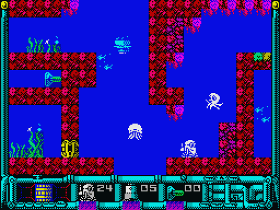 Aquanoids Screenshot 45 (Spectrum 48K/Plus)