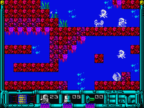 Aquanoids Screenshot 46 (Spectrum 48K/Plus)