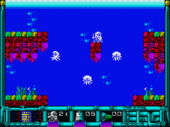 Aquanoids Screenshot 49 (Spectrum 48K/Plus)