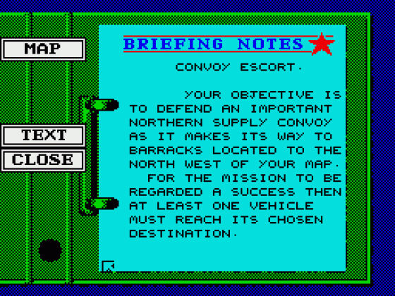 Battle Command Screenshot 6 (Spectrum 48K)