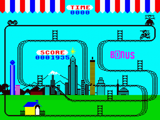Kong Strikes Back Screenshot 5 (Spectrum 48K)