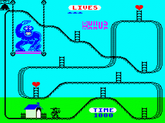 Kong Strikes Back Screenshot 7 (Spectrum 48K)